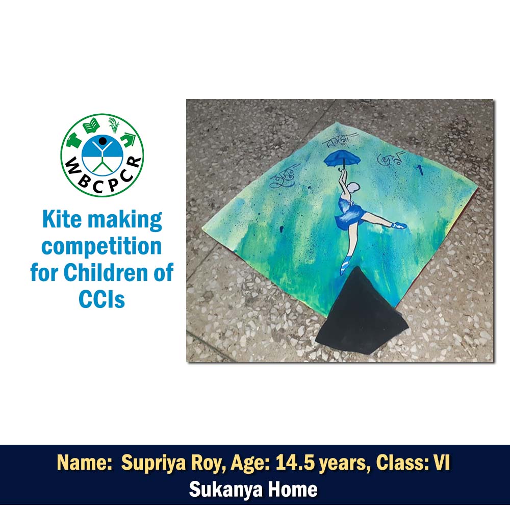 Kite making competition for Children of CCIs